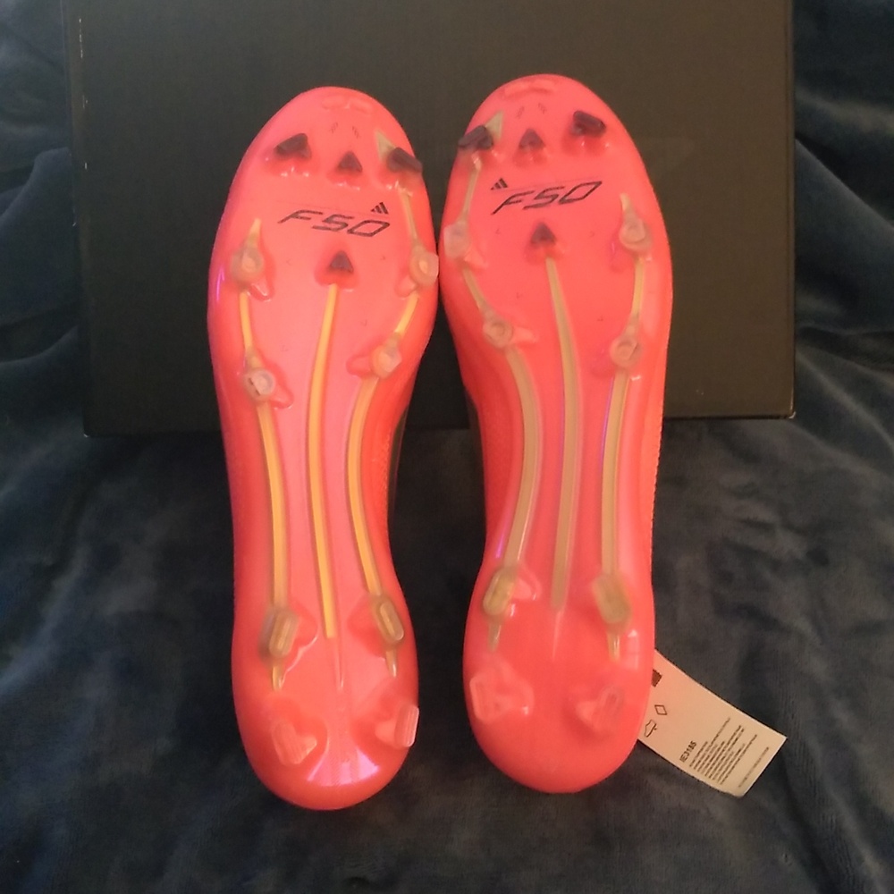 Adidas F50 Laceless Mens Soccer Cleats Size 11.5 With Sprintweb - Picture 2 of 6